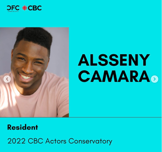 Alsseny Camara joins the CFC’s 2022 Actors Conservatory