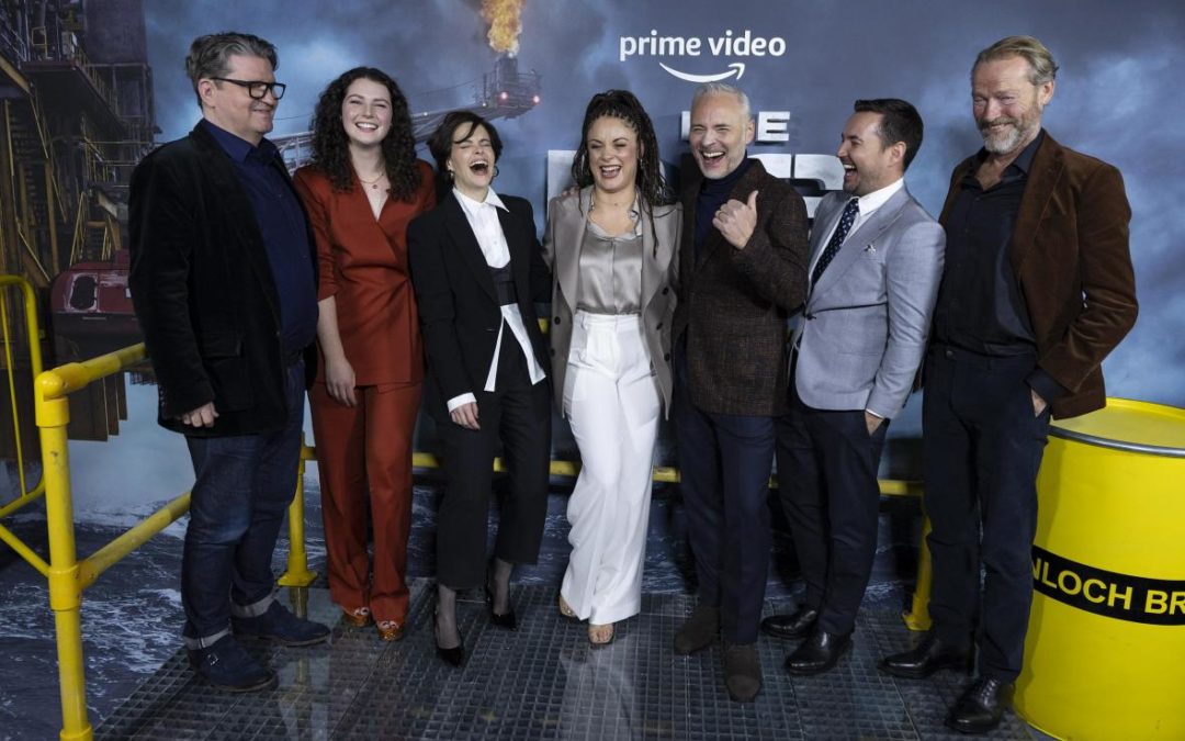 Emily Hampshire & the cast of Amazon’s THE RIG at the Edinburgh Premiere